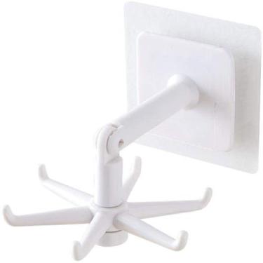 Imagem de Gancho de Utensílios de Cozinha Multiuso Rotativo - Yaay, Branco