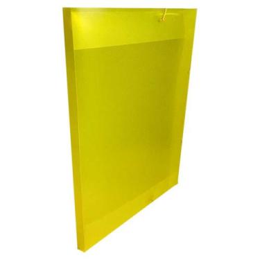 Imagem de Pasta Aba Elástico Organizadora Oficio 18mm Polibras, Amarelo