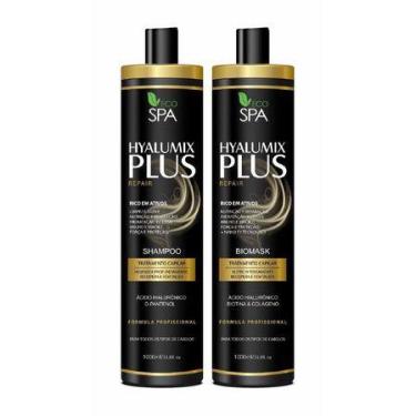 Imagem de Linha de Tratamento Profissional Shampoo + Mascara Hialumix Eco Spa
