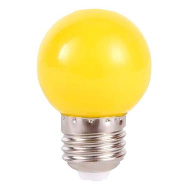 Imagem de Lâmpada Bolinha 7w Incandescente E-27 Amarela 220v - BRASFORT