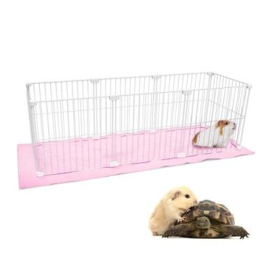 Imagem de Cercado Aramado Porquinho da Índia 30x90 Cm Malha Estreita 2,5x15cm co