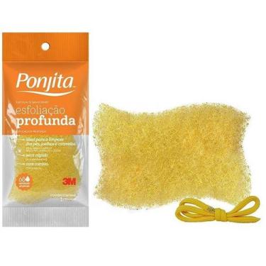 Imagem de Esponja de Banho Esfoliaçao Profunda Ponjita - 3M