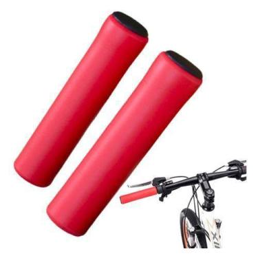 Imagem de Manopla Bike Punho Bicicleta Silicone Universal Mtb Speed Leve 126 mm 