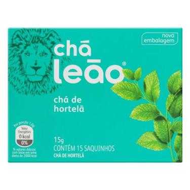 Imagem de Chá Leão Hortelã Em Sachê 15 G 15 U - leão alimentos, caixa