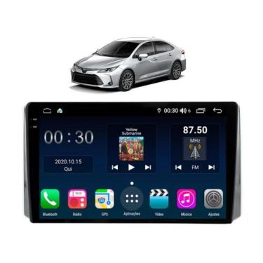 Imagem de Kit Multimídia Corolla 20 / 21 9 Pol Android Carplay 2/32GB - 915BR RO