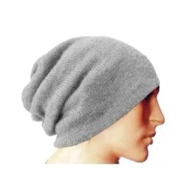 Imagem de Gorro Liso Touca Térmica Tricot De Inverno Básico Casual Unissex - PIE
