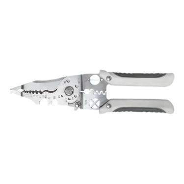 Imagem de MERIGLARE Cortador de descascador de fio multiuso anti deslizamento lidar com ferramenta de fiação manual portátil profissional ferramenta de descascamento de