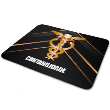 Imagem de Mouse Pad Contabilidade Contador Contadora - Elicomics