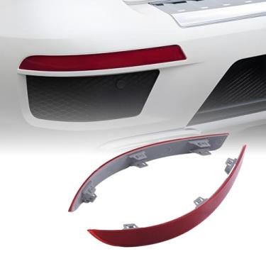 Imagem de ELSOON A1668200474 A1668200374 2 peças refletor de para-choque traseiro compatível com Mercedes-Benz GL Class GL350 GL450 GL500 GL550 GL63 AMG 2013-2016 GLS450 2017-2019
