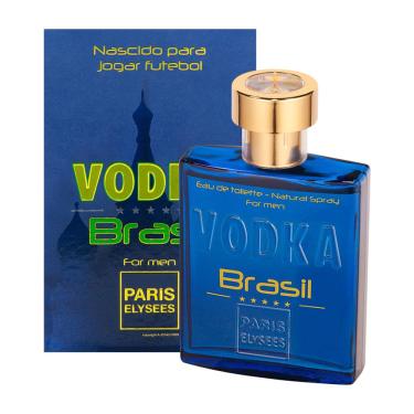 Imagem de Vodka Brasil Azul De Paris Elysees Eau De Toilette Masculino 100 ml
