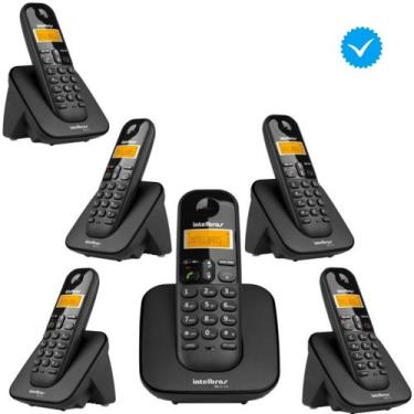 Imagem de Telefone Sem Fio TS 3110 Com 5 Ramal Intelbras Combo oficial