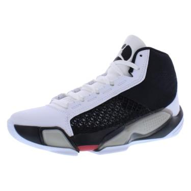 Imagem de Nike Tênis de basquete infantil Air Jordan 38 (GS), Branco/preto/vermelho sirene, 18