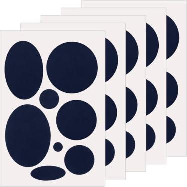 Imagem de Pndeyo 40 peças de remendos de jaqueta acolchoada, adesivo de reparo de nylon autoadesivo, fita adesiva à prova d'água para casacos, roupas, tendas, sacos de dormir, calças de esqui, reparo de furos,