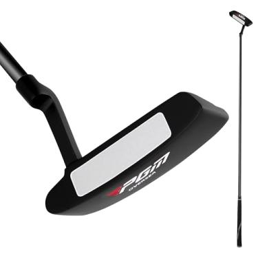 Imagem de PGM Oversea Golf Putter - Putters para homens canhotos - Putter de lâmina para putts mais retos - Eixo de grafite - 86 cm