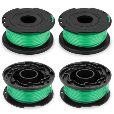 Imagem de Carretéis de aparador de cordas GH3000 compatíveis com Black and Decker GH3000R LST540 LST540B comedor de ervas daninhas, peças de refil de afiador .080 SF-080, linha de aparador único de alimentação