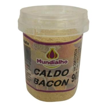 Imagem de Tempero Caldo De Bacon Em Pó Mundialho 90g
