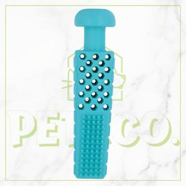 Imagem de Mordedor Escova de Dente para Cachorro para Creme Dental e Petisco - P