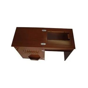 Imagem de Gabinete Máquina De Costura Domestica Universal C/rodinhas