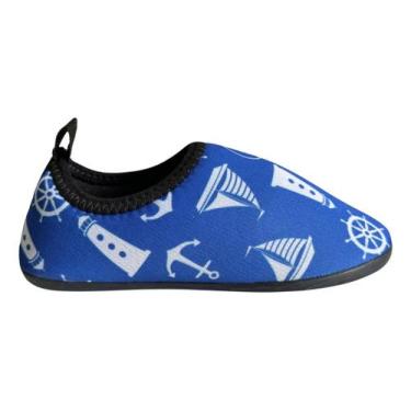 Imagem de Sapatilha Infantil Antiderrapante Para Agua Terra Estampada - GR STORE