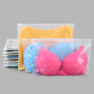 Imagem de Svaldo Bolsa organizadora de biquíni transparente, bolsas de plástico para pequenas empresas, roupa de banho, roupa de banho, embalagem de camiseta, 30,5 x 25,4 cm, pacote com 25, impermeável, 3 mm