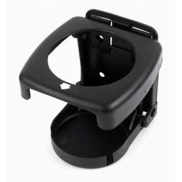Imagem de Kit 03 Porta Copos e Latas Preto para Carros Ônibus Caminhão e Casa La