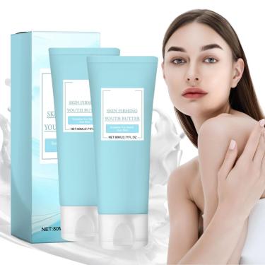 Imagem de Creme firmador de pele Omaky LuxeLift para corpo, rosto e pescoço, 2 unidades