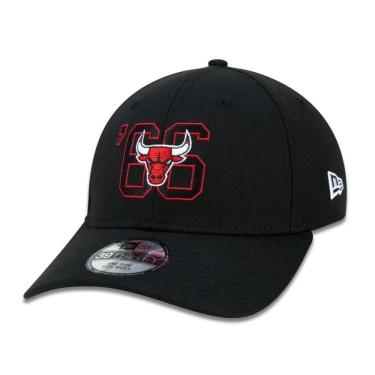 Imagem de Boné New Era Chicago Bulls 3930 Core Preto