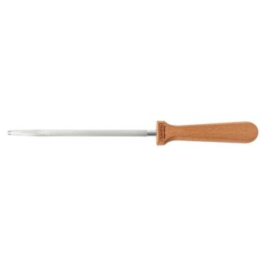 Imagem de Chaira tramontina churrasco com haste em aço carbono E cabo de madeira natural 8