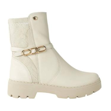 Imagem de Bota Coturno Pink Cats V5292 Infantil Nude confortável