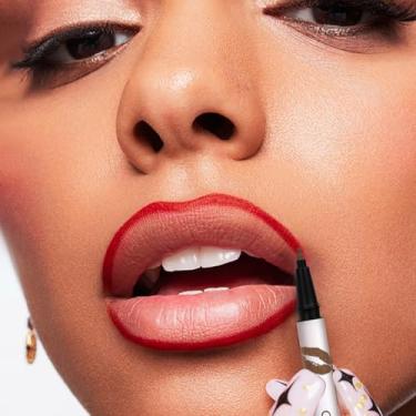 Imagem de COOL STORY Lápis delineador labial fosco – impermeável, não desbota, efeito carnudo de longa duração para maquiagem de lábios mais cheios, textura macia e suave, batom fácil de deslizar