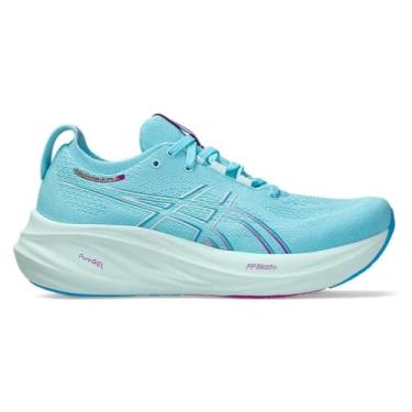 Imagem de Tênis Asics Gel-Nimbus 26 Original (Azul e Roxo, BR, Adulto, Numérico, 35)