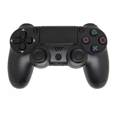 Imagem de Controle Ps4 Sem Fio 2m Joystick Pc Bluetooth Vibração Preto