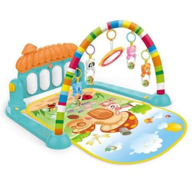 Imagem de Tapete de Atividades Piano Musical Infantil p/Bebê Nuga Baby