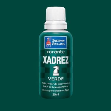 Imagem de Corante Xadrez Verde 50ml  4 Undd 200ml Liquido - Sherwin Williams