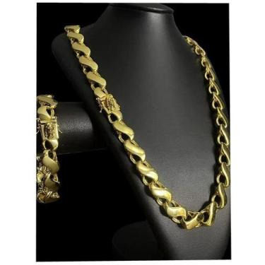 Imagem de Colar Cordão Banhado Ouro 10 Milésimos 70cm - Tojoia18K