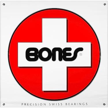 Imagem de Bones Rolamentos Swiss Vinyl Banner 76.2 cm x 76.2 cm