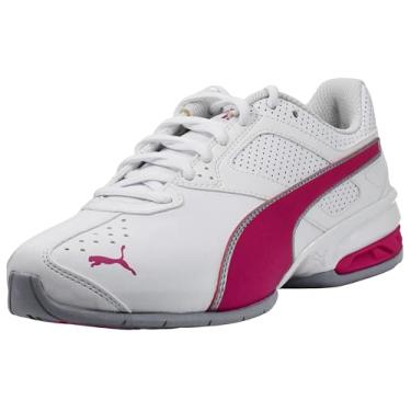Imagem de PUMA Tênis feminino Tazon 6 W, Puma Branco/roxo fúcsia/prata PUMA, 36