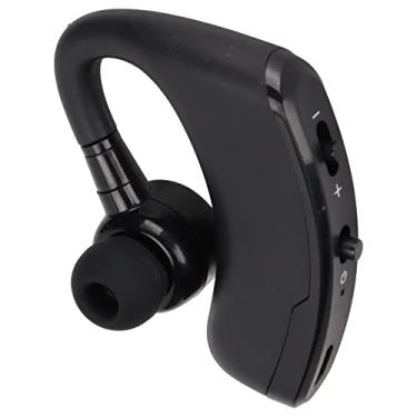 Imagem de GOWENIC Fone de ouvido único, fone de ouvido V9, tempo de conversação de 14 horas, redução de ruído CVC 6.0, design ajustável