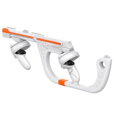 Imagem de HUIUKE VR Controllers Holding Game Accessories for Quest 2, 2-in-1 Attachments Mount Compatible with Quest 2 Touch Controllers