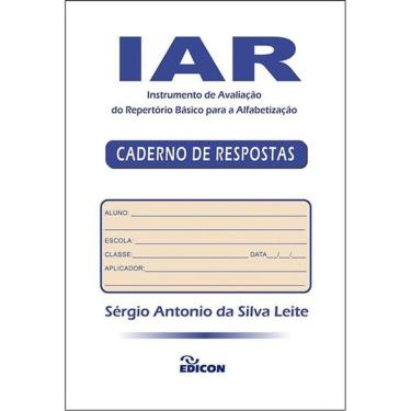 Imagem de Iar - Instrumento De Avaliação Do Repertório Básico Para Alfabetização