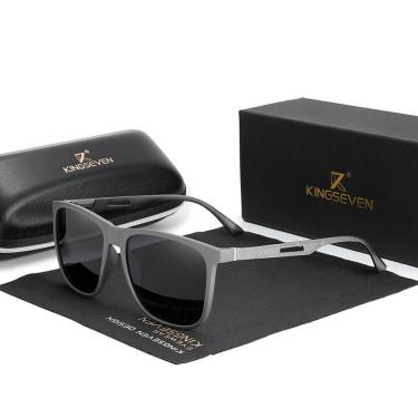 Imagem de Óculos De Sol Moldura De Alumínio Kingseven Classico 7186