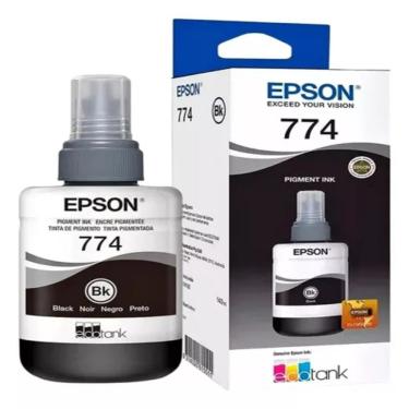 Imagem de Tinta Epson 774 Ecotank T774120-al Preto M205 / M100 / M105 / L606 / L656 / L1455