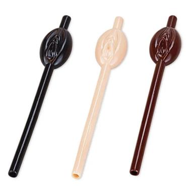 Imagem de Canudos Pussy Straws Original Lovetoy Preto