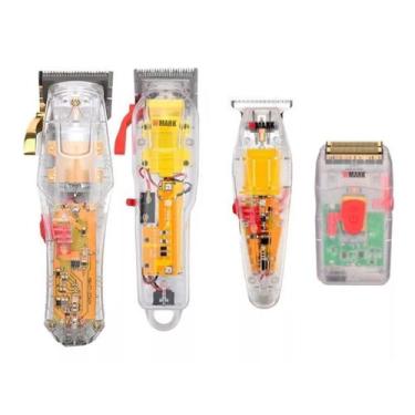 Imagem de Kit 4 Super Máquinas Profissional Wmark Ng108 Ng208 Ng202 Ng987 Transp