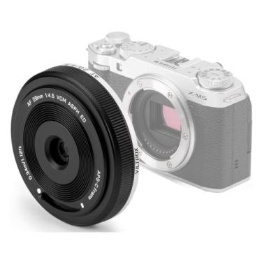 Imagem de Lente VILTROX 28mm F4.5 Pancake para Fuji XF APS-C Mirrorless