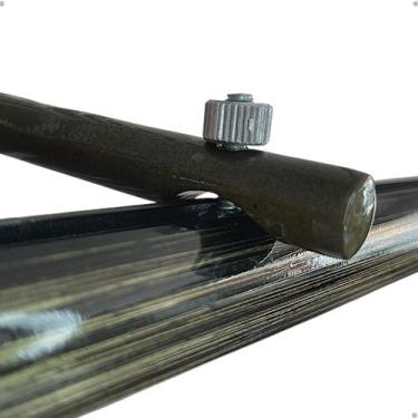 Imagem de Kit 6 Suporte Varão Suiço Wave Palito 19 E 28mm Alumínio Fita deslizan