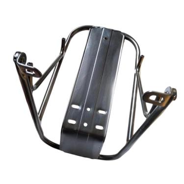 Imagem de Zxpjkyu Suporte de bagagem frontal para bicicleta, cesto de carga, prateleira para porta-malas para ciclismo, bicicletas de estrada