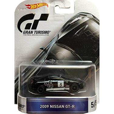 Imagem de Hot Wheels Gran Turismo 2009 Nissan GT-R 5/5 black car