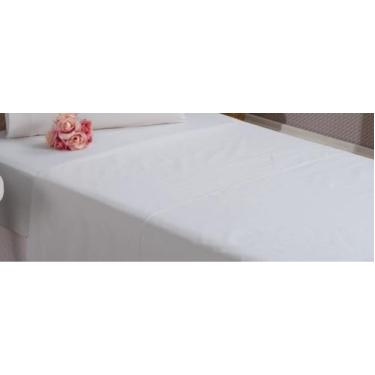 Imagem de Lençol De Algodão Sem Elástico Solteiro 180 Fios Rosa Melhor Preço - B