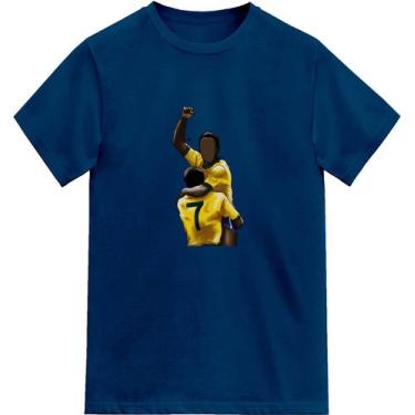 Imagem de Camiseta - Brasil 1970 - NovoManto, Azul, M